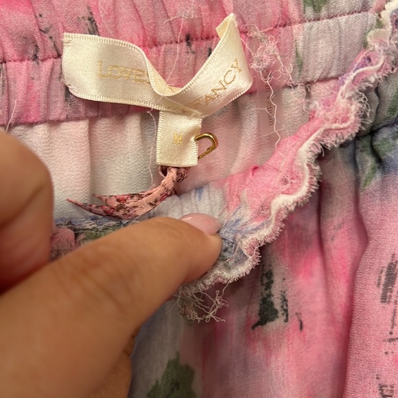 Loveshackfancy ruffle mini skirt in blueberry frosting - Picture 2 of 4